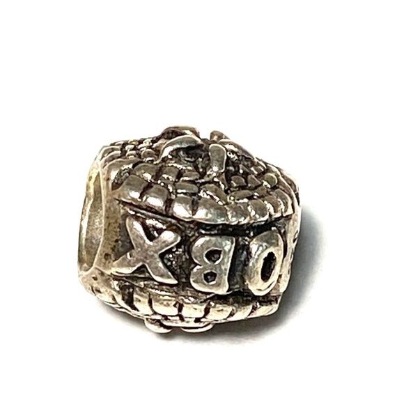 925 OBX Sterling Silver Sand Dollar Bead European Style 4.09g - Picture 5 of 8